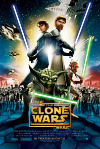 [ The Trailer & Poster for Star Wars: The Clone Wars ]