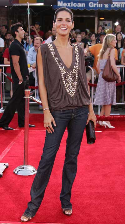 Angie Harmon at miami vice premiere Angie Harmon at miami vice premiere