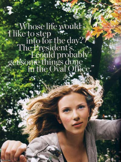 Scarlett Johansson - Oct. Instyle Scarlett Johansson - Oct. Instyle