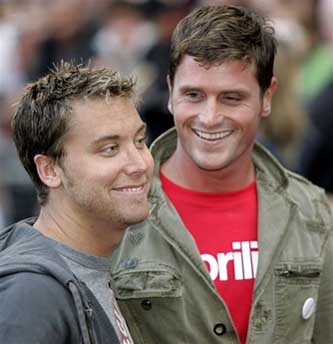 Lance Bass and his boyfriend Reichen Lekmkuhl at the premiere of "A Good Year" at the Toronto International Film Festival Lance Bass and his boyfriend Reichen Lekmkuhl at the premiere of "A Good Year" at the Toronto International Film Festival