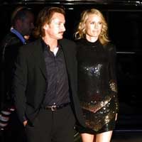 Sean Penn and Robin Wright Penn at the Premiere of All the King's Men Sean Penn and Robin Wright Penn at the Premiere of All the King's Men