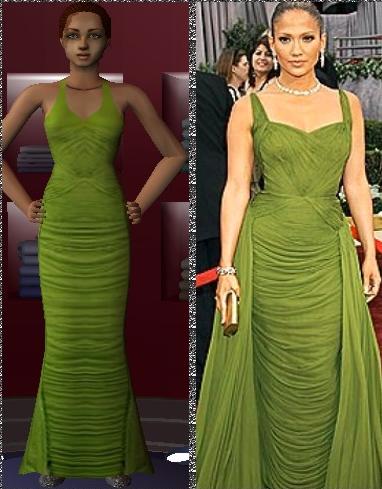 Jennifer Lopez at the Oscars